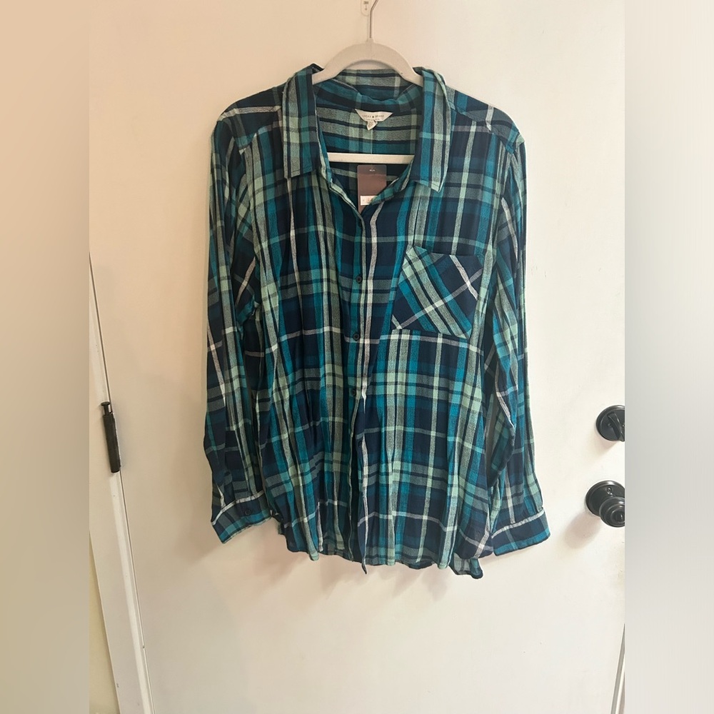 Lucky Brand button up new with tags size XL